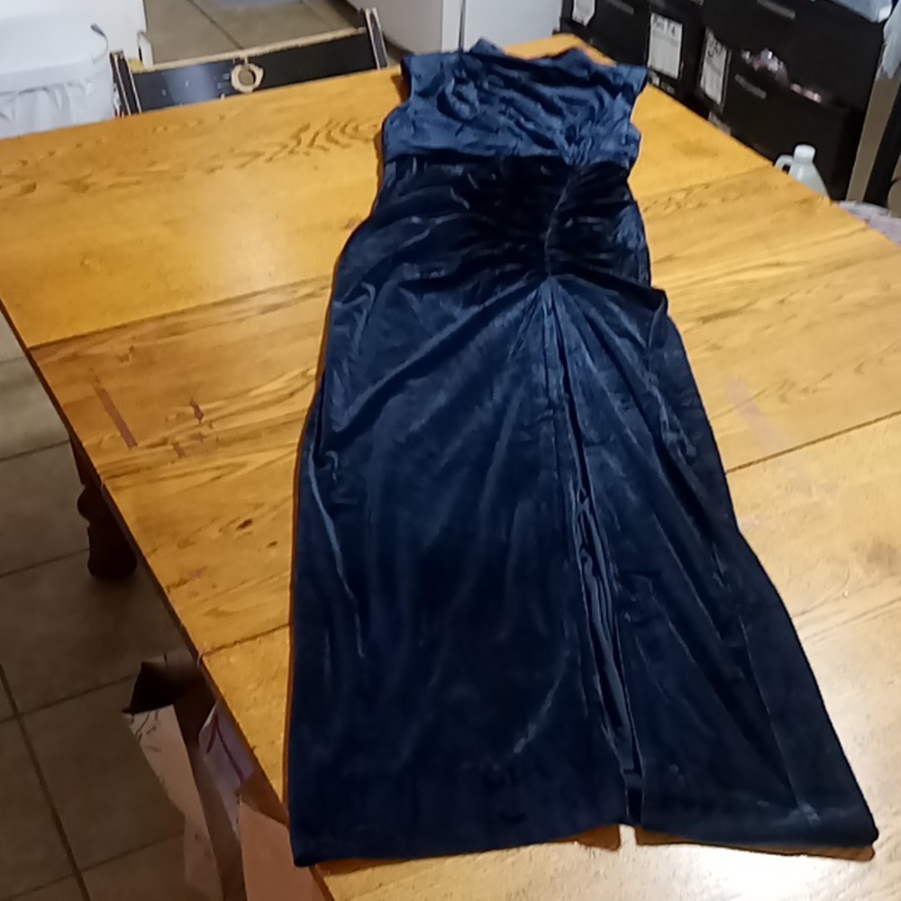 Lulu's  Dress Women MEDIUM NAVY BLUE New SLEEVELESS Formal Casual